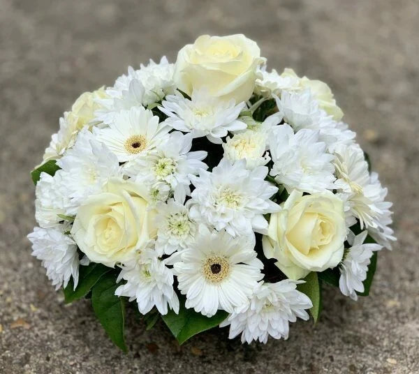 Funeral - Posy Arrangement – Whites
